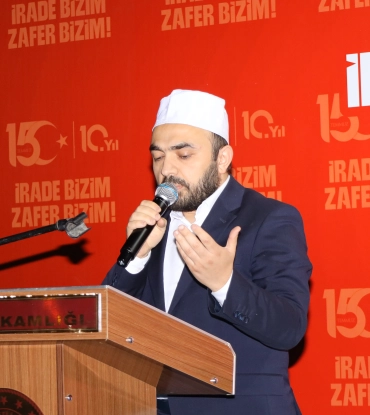 15 Temmuz Demokrasi ve Millî Birlik Günü Anma Programı