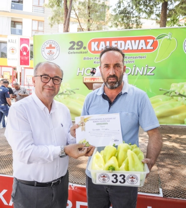 29. Geleneksel Kaledavaz Biber Festivali’mizi 44 üreticimizin katılımı ile gerçekleştik. 