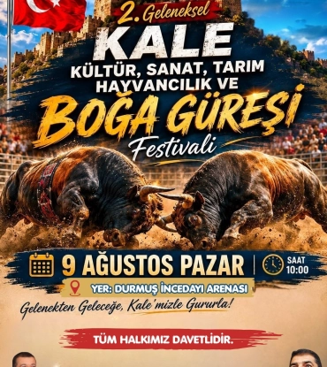 30. Geleneksel KALEDAVAZ BİBER FESTİVALİ & HALK KONSERLERİ ve BOĞA GÜREŞLERİ Başlıyor!
