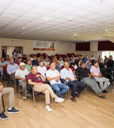 TÜTÜN ÜRETİCİLERİYLE TÜTÜN FİRMALARI BULUŞTU.