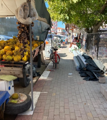 Zabıta Ekiplerimiz Tarafından Kaldırım Denetimleri Devam Ediyor.